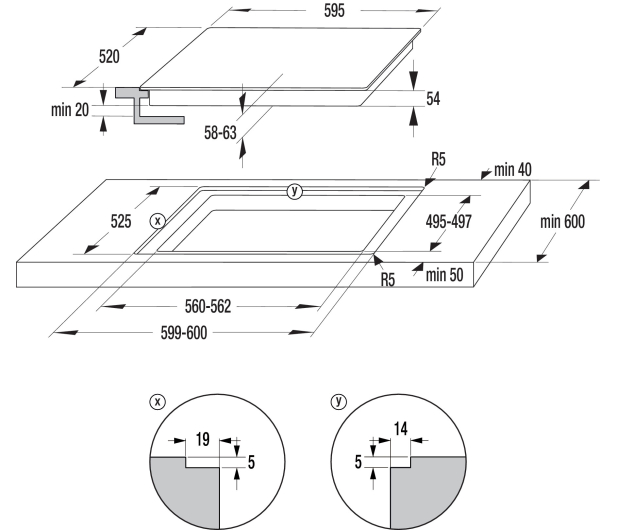 Płyta indukcyjna Gorenje GIC6402BSC - 1516394 - zdjęcie 9